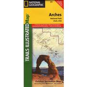 Arches National Park Trail Map 