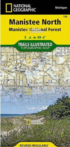  Manistee National Forest North Trail Map