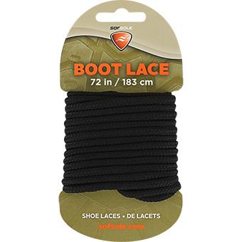  Sof Sole Black Boot Laces - 72 