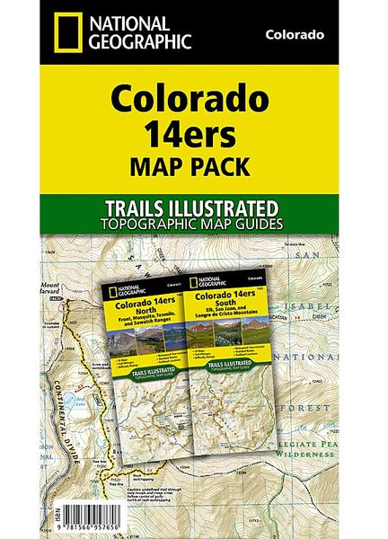  Colorado 14ers [ Map Pack Bundle ]
