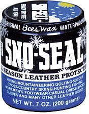  Sno Seal All Season Beeswax Waterproofing Leather Protection - 7oz Jar