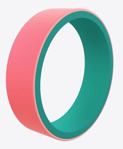  Women's Switch Emerald And Coral Silicone Ring
