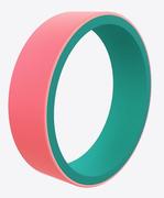 Women's Switch Emerald and Coral Silicone Ring