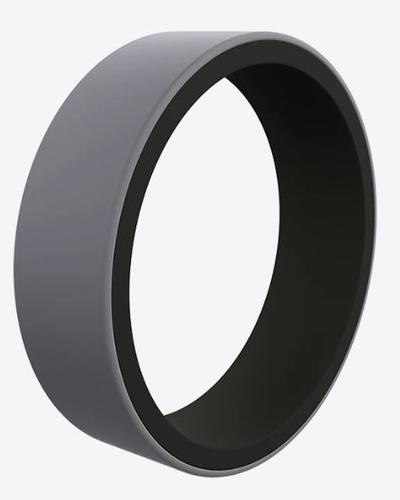  Switch Grey And Black Silicone Ring