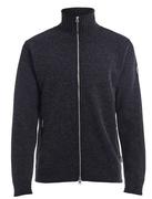  Mans Zip Wp Knitted Windproof Sweater Wool