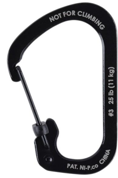  Slidelock Carabiner - Black