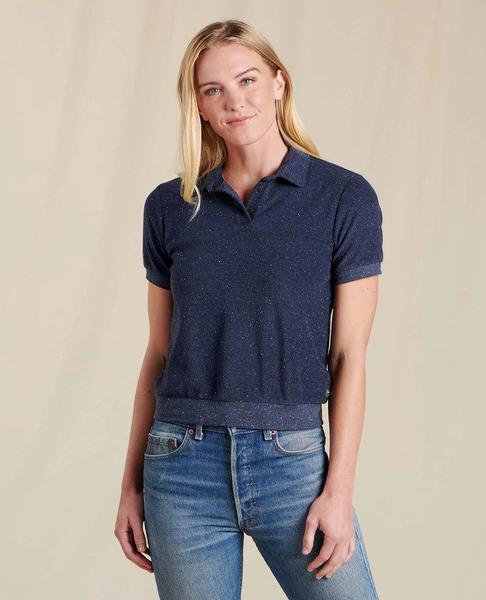  Women's Eventide Terry Ss Polo