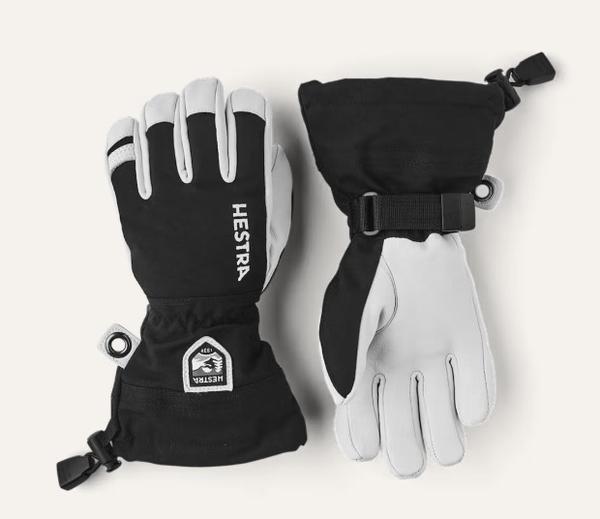  Kids Army Leather Heli Ski Jr Glove