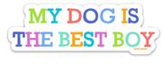 Best Boy Dog Sticker