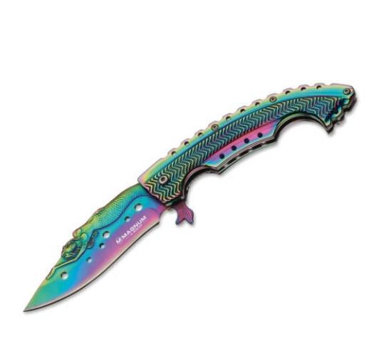 Magnum Rainbow Mermaid Knife I Bill and Paul's I Grand Rapids, MI