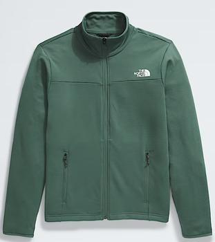  Men ’ S Cedar Trail Grid Fleece Full- Zip Jacket