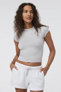  Women's Ss Halo Baby Tee