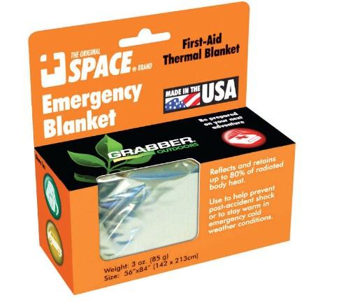  Emergency Space Blanket- Silver