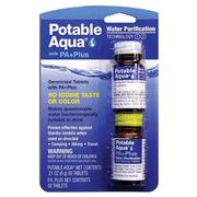  Potable Aqua With Pa + Drinking Water Germicidal Tablets